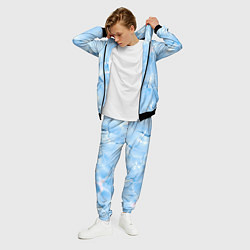 Костюм мужской Прозрачная голубая вода, цвет: 3D-черный — фото 2