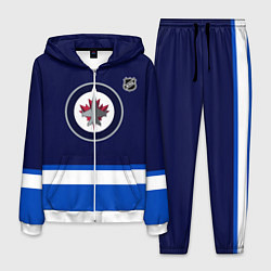 Костюм мужской Виннипег Джетс хоккей, цвет: 3D-белый