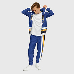 Костюм мужской Сент Луис Блюз хоккей, цвет: 3D-белый — фото 2