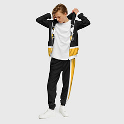 Костюм мужской Питтсбург Пингвинз хоккей, цвет: 3D-белый — фото 2