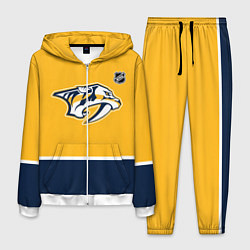 Костюм мужской Нэшвилл Предаторз хоккей, цвет: 3D-белый