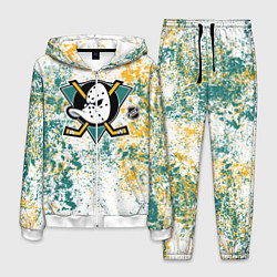 Костюм мужской Anaheim Ducks NHL white, цвет: 3D-белый