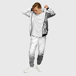Костюм мужской FNAF - white gradient по-вертикали, цвет: 3D-черный — фото 2