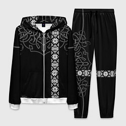 Костюм мужской Славянские символы традиции народа, цвет: 3D-белый