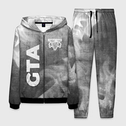 Мужской костюм GTA - grey gradient вертикально