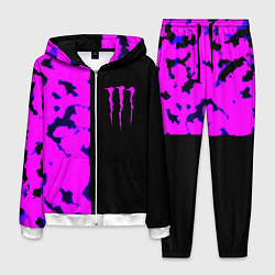Костюм мужской Monster energy neon camo, цвет: 3D-белый