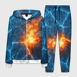 Мужской костюм Взрыв из объемных плит