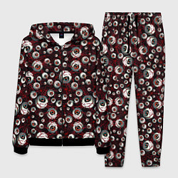 Костюм мужской Глаза монстры, цвет: 3D-черный
