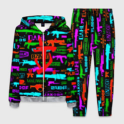 Мужской костюм Doom шутер паттерн