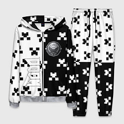 Мужской костюм Doom x minecraft pattern