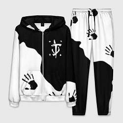 Костюм мужской Doom отпечатки демона, цвет: 3D-белый