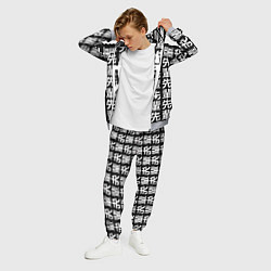 Костюм мужской Doom logo japan, цвет: 3D-меланж — фото 2