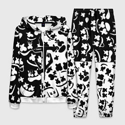 Костюм мужской Doom x Marshmello pattern, цвет: 3D-белый
