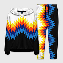 Костюм мужской Олдскульный паттерн, цвет: 3D-черный