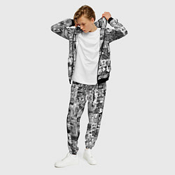 Костюм мужской Horror World of Junji Ito, цвет: 3D-черный — фото 2