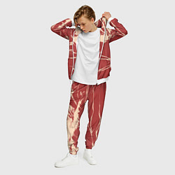 Костюм мужской Песочные горы-абстракция, цвет: 3D-белый — фото 2