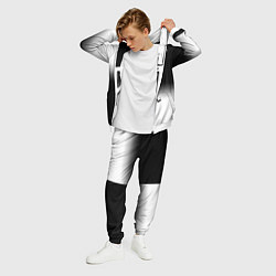 Костюм мужской Doom black geometry, цвет: 3D-белый — фото 2