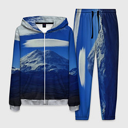 Костюм мужской Эльбрус с облаками, цвет: 3D-меланж