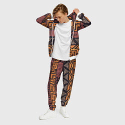 Костюм мужской Африканский узор, цвет: 3D-белый — фото 2