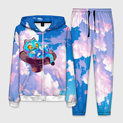 Мужской костюм Tiger Derpy in the clouds