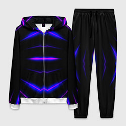 Мужской костюм Color black neon