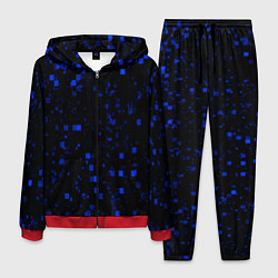 Костюм мужской Color blue khaki, цвет: 3D-красный
