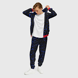 Костюм мужской Color blue khaki, цвет: 3D-красный — фото 2