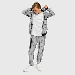 Костюм мужской Мумия бинты, цвет: 3D-черный — фото 2