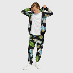 Костюм мужской Christmas soul, цвет: 3D-черный — фото 2