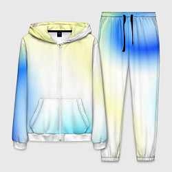 Мужской костюм Color yellow blue white