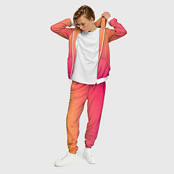 Костюм мужской Color orange pink, цвет: 3D-белый — фото 2