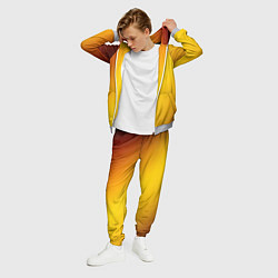 Костюм мужской Color yellow red gradient, цвет: 3D-меланж — фото 2
