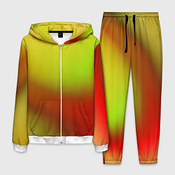 Костюм мужской Color multicolored gradient, цвет: 3D-белый