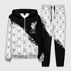 Костюм мужской Liverpool краски текстура геометрия, цвет: 3D-меланж