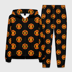 Костюм мужской Manchester United Pattern, цвет: 3D-черный