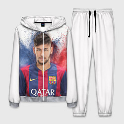 Костюм мужской Neymar FCB, цвет: 3D-меланж