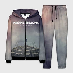 Костюм мужской Imagine Dragons: Night Visions, цвет: 3D-черный