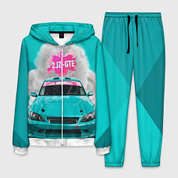 Костюм мужской 2 JZ GTE, цвет: 3D-белый