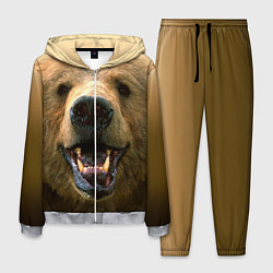 Костюм мужской Взгляд медведя, цвет: 3D-меланж