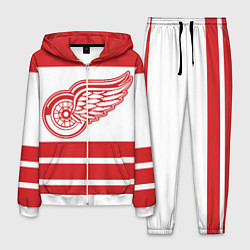 Костюм мужской Detroit Red Wings цвета 3D-белый — фото 1