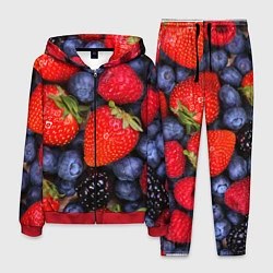 Костюм мужской Berries, цвет: 3D-красный