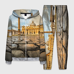 Костюм мужской Площадь святого Петра, цвет: 3D-меланж