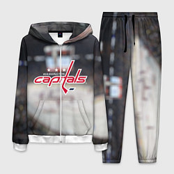 Костюм мужской Washington Capitals, цвет: 3D-белый