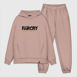 Мужской костюм оверсайз Far Cry: Primal Logo, цвет: пыльно-розовый