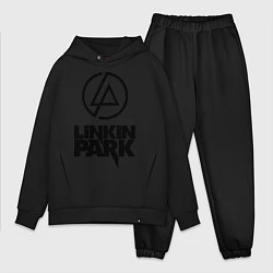 Мужской костюм оверсайз Linkin Park, цвет: черный