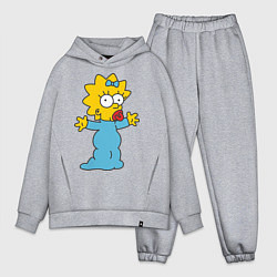 Мужской костюм оверсайз Maggie Simpson