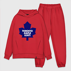 Мужской костюм оверсайз Toronto Maple Leafs цвета красный — фото 1