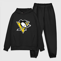 Мужской костюм оверсайз Pittsburgh Penguins: Malkin 71, цвет: черный
