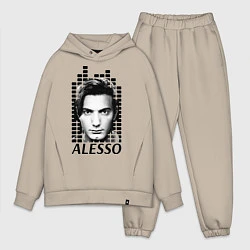 Мужской костюм оверсайз EQ: Alesso