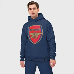 Мужской костюм оверсайз Arsenal FC, цвет: тёмно-синий — фото 2